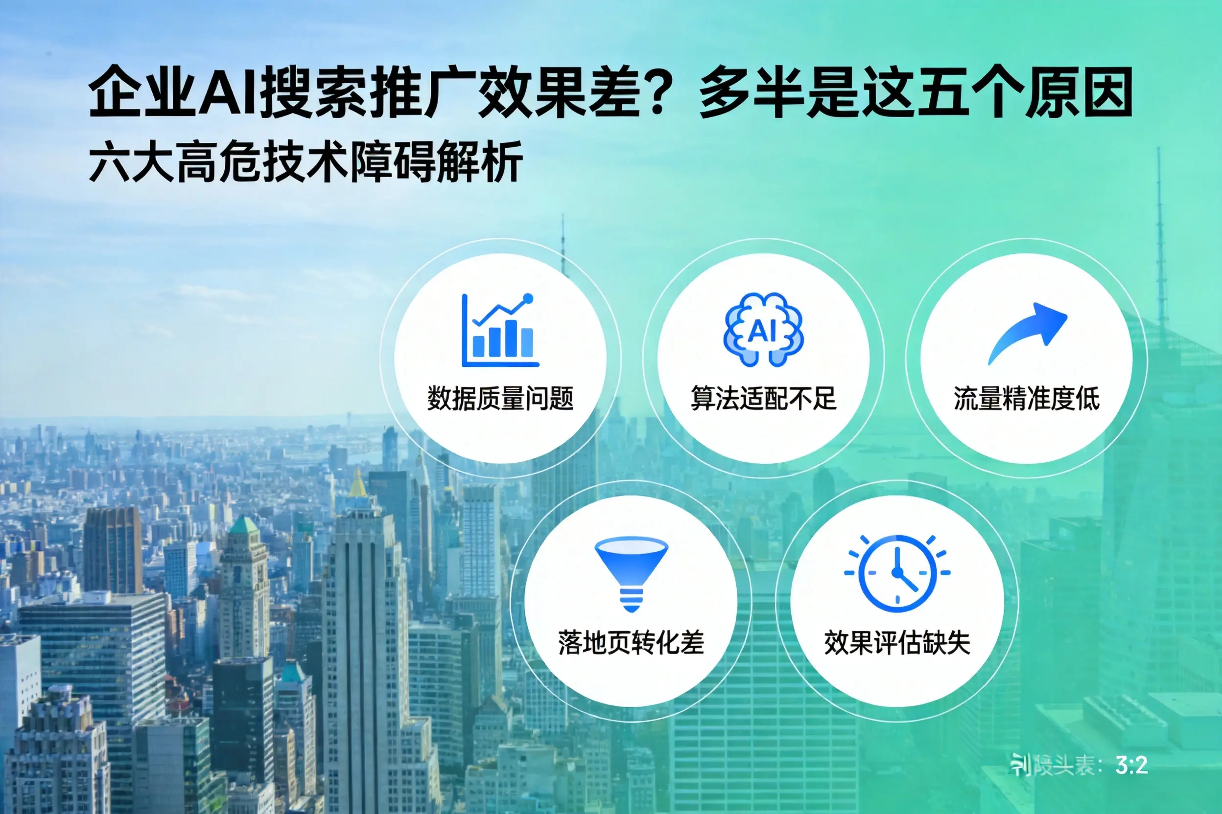 秦都企业AI搜索推广效果差?多半是这五个原因